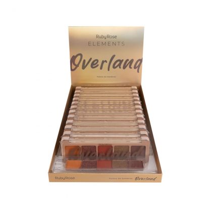 Paleta de Sombras Overland Ruby Rose HB-F533 Atacado