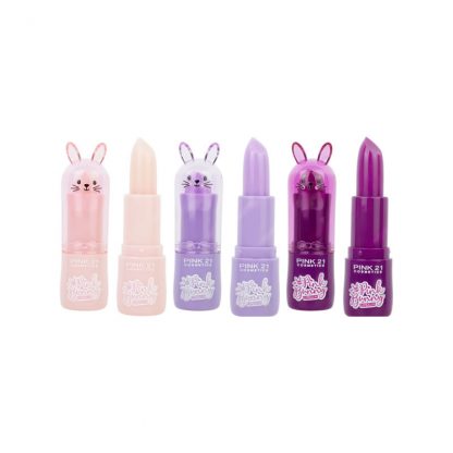 Batom Mágico Pink Bunny Pink 21 CS-4183 Kit