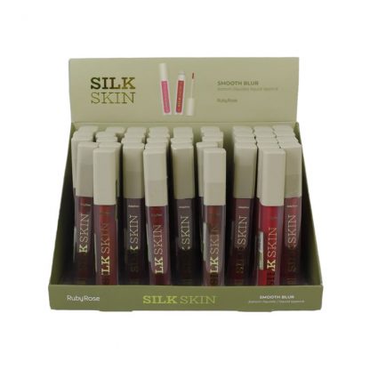 Batom Líquido Smooth Blur Silk Skin Grupo 1 Ruby Rose HB-F7100-G1 Atacado