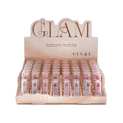 Batom Matte Glam Vivai V-3224 Atacado