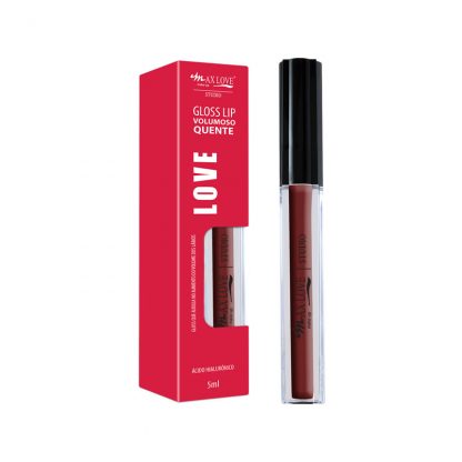 Gloss Lip Volumoso Quente Cor 154 Max Love