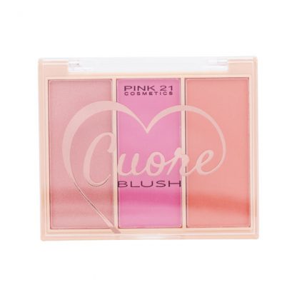 Trio de Blush Cuore Cor 2 Pink 21 CS-3102-2