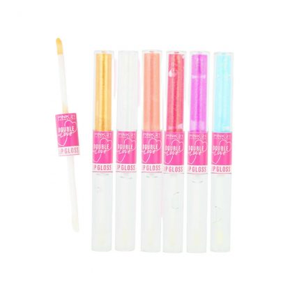 Lip Gloss Glitter Double Love Pink 21 CS-4032 Kit