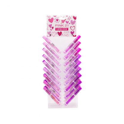 Lip Gloss Glitter Pink 21 CS-4384 Atacado