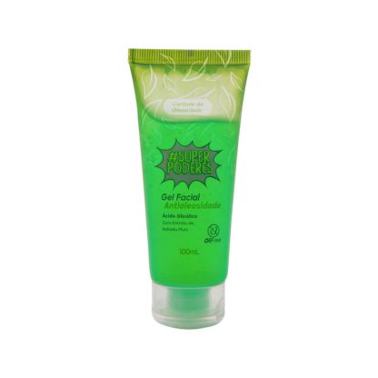 Gel Facial Antioleosidade Super Poderes GFSP02