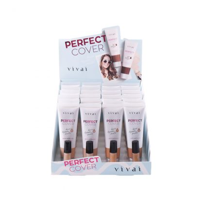 Base Líquida Perfect Cover Tons Médios Vivai V-1091-2 Atacado
