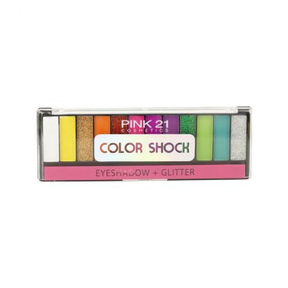 Paleta de Sombras Color Shock Cor 2 Pink 21 CS-3486-2