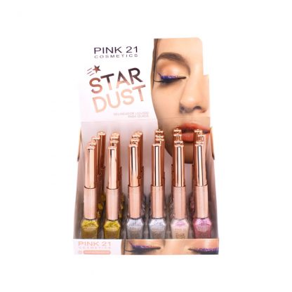 Delineador Glitter Star Dust Pink 21 CS-3951 Atacado