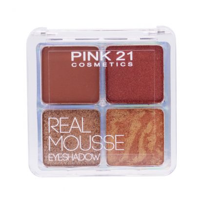 Paleta de Sombras Real Mousse Cor 2 Pink 21 CS-4274-2