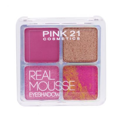 Paleta de Sombras Real Mousse Cor 3 Pink 21 CS-4274-3