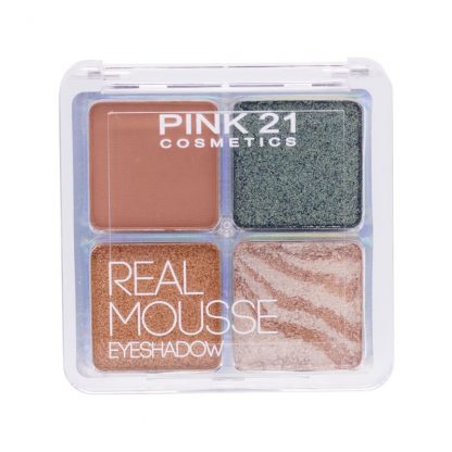 Paleta de Sombras Real Mousse Cor 4 Pink 21 CS-4274-4