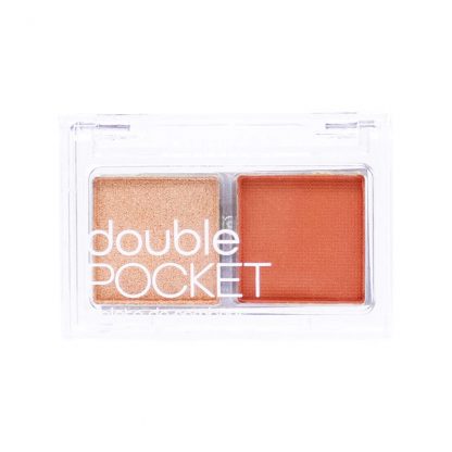 Duo de Sombras Double Pocket Cor 1 Pink 21 CS-4577-1