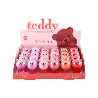 Balm & Gloss Labial Teddy Vivai V-3206 Atacado