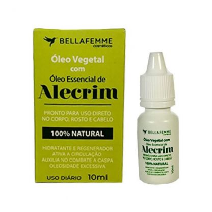 Óleo Vegetal Com Óleo Essencial de Alecrim Bella Femme BF-10164