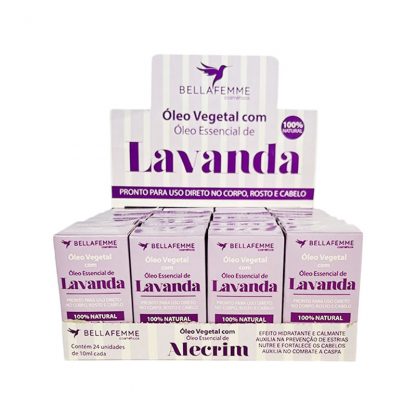 Óleo Vegetal Com Óleo Essencial de Lavanda Bella Femme BF-10165 Atacado