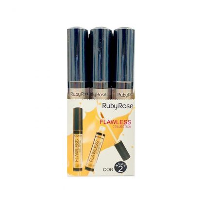 Corretivo Líquido Flawless Nude 2 Ruby Rose HB-8080-N2 Atacado