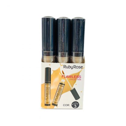 Corretivo Líquido Flawless Nude 3 Ruby Rose HB-8080-N3 Atacado