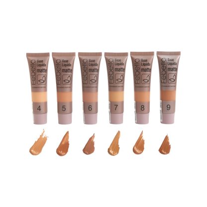 Base Líquida Matte Smooth Feeling Febella BB-5045 Kit