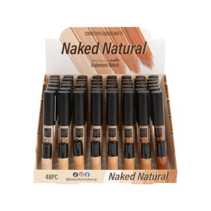 Corretivo Líquido Matte Naked Natural Febella CL-5091 Atacado