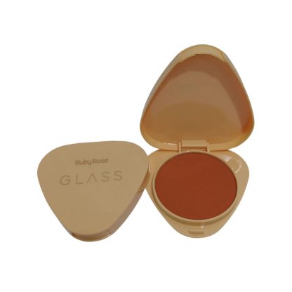 Blush Compacto Glass Cor GB20 Ruby Rose HB-6120-GB20