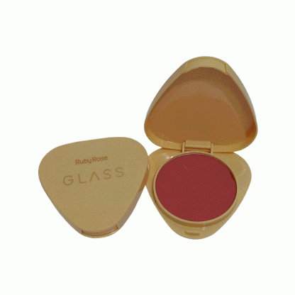 Blush Compacto Glass Cor GB50 Ruby Rose HB-6120-GB50