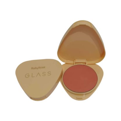 Blush Compacto Glass Cor GB60 Ruby Rose HB-6120-GB60