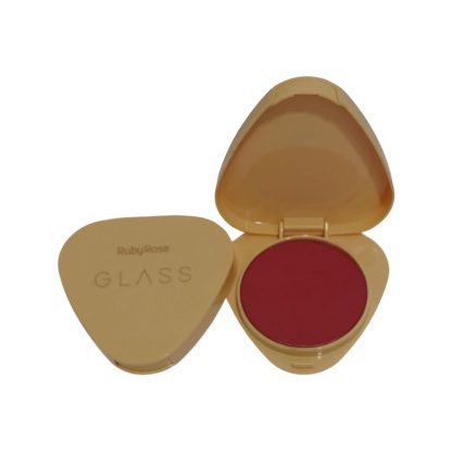 Blush Compacto Glass Cor GB80 Ruby Rose HB-6120-GB80