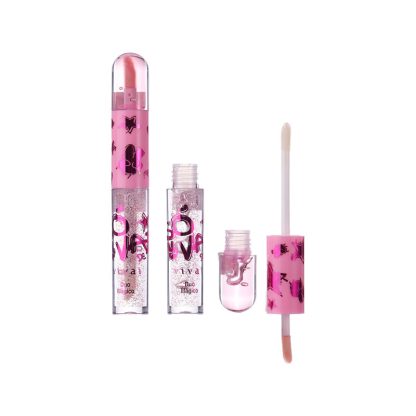 Duo Lip Gloss Mágico Só Vai de Vivai V-3140 Kit