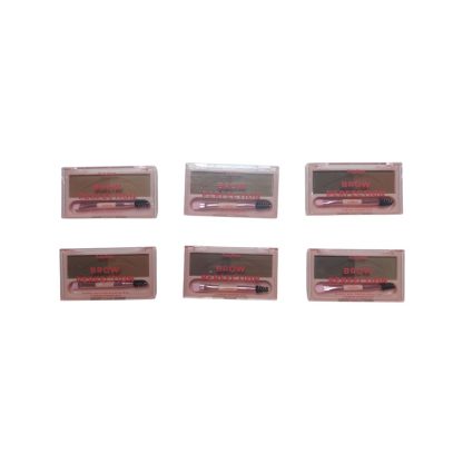 Sombra Para Sobrancelhas Duo Brow Perfection Ruby Rose HB-E2501-A Kit A