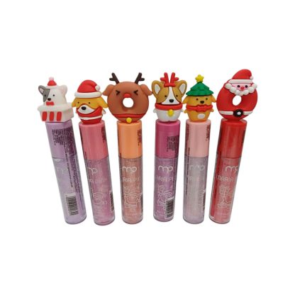 Brilho Labial Merry Christmas Maria Pink MP-10042 Kit