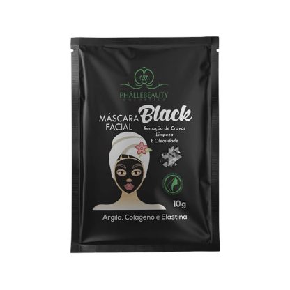 Máscara Facial Peel Off Black Phallebeauty PH-019