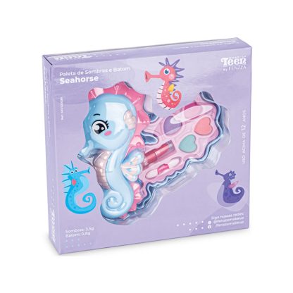 Paleta de Sombras e Batom Seahorse Teen Fenzza SKV-120036