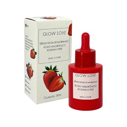 Sérum Facial de Morango Glow Love Max Love