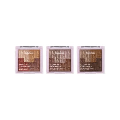 Paleta de Iluminador Ruby Rose HB-7234 Kit