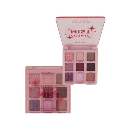 Paleta de Sombras Cosmic Mist Ruby Rose HB-E2204