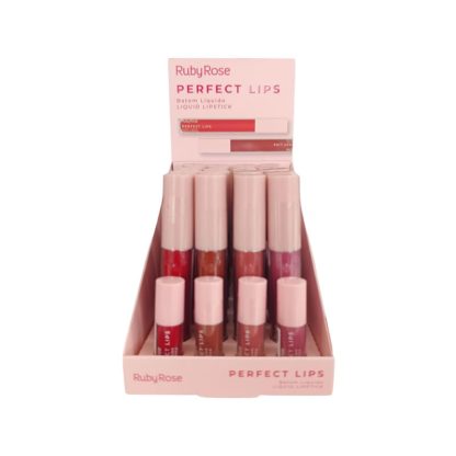 Batom Líquido Perfect Lips Ruby Rose HB-L6200-G2 Atacado