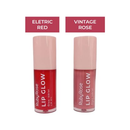 Óleo Labial Lip Glow Ruby Rose HB-L6502 Kit