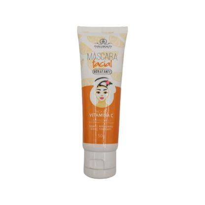 Máscara Facial Hidratante Vitamina C Phallebeauty PH-052