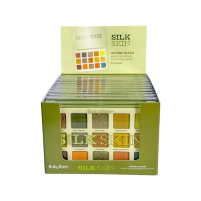 Paleta de Sombras Nature Gleam Silk Skin Ruby Rose HB-E2205 Atacado