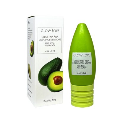 Creme Para Área dos Olhos Abacate Glow Love Max Love