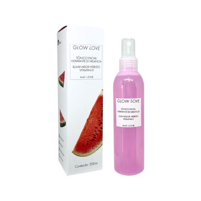 Tônico Facial Hidratante Melancia Glow Love Max Love